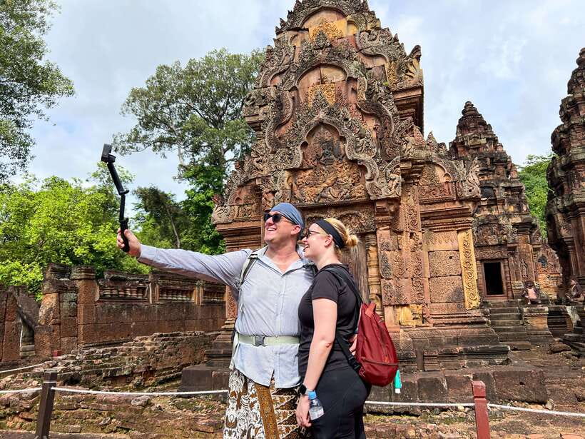 2-Day Angkor Wat, Kulen Mountain, Beng Mealea and Tonle Sap - Sunrise at Angkor Wat, before the heat