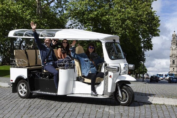 2 Hour Private Tuktuk Tour in Porto to Monastery and Cellars - The climb to Serra do Pilar