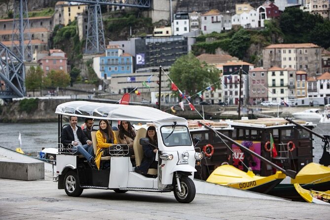 2 Hour Private Tuktuk Tour in Porto to Monastery and Cellars - A glimpse of Torre dos Clérigos