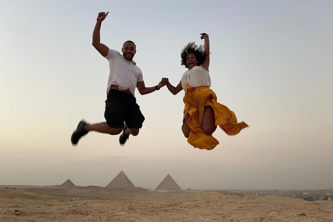 4 hour Private tour Giza pyramids ,sphinx and mummification temple tours - The Great Sphinx in a quick 20-minute stop