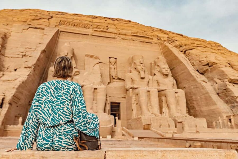 Abu Simbel Temple QR Tickets - Arriving with the QR code