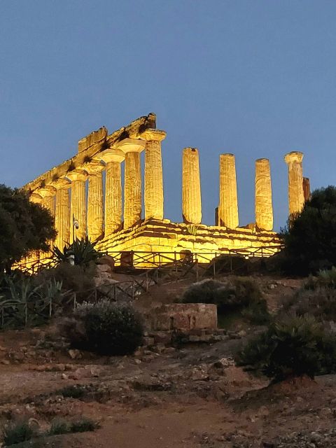 Agrigento: Skip-the-Line Valley of the Temples Night Tour - Fortifications and Byzantine arcosolia
