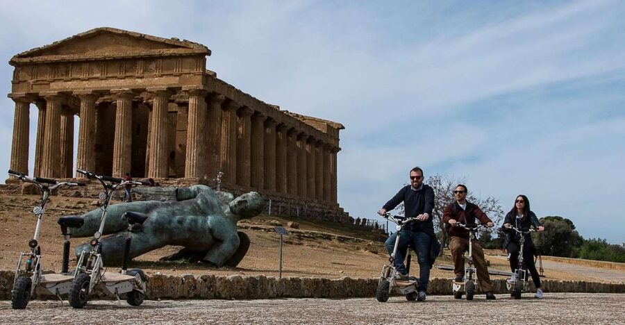 Agrigento: Valley of the Temples E-Scooter Tour - Roman roads, theater ruins, and the countryside route