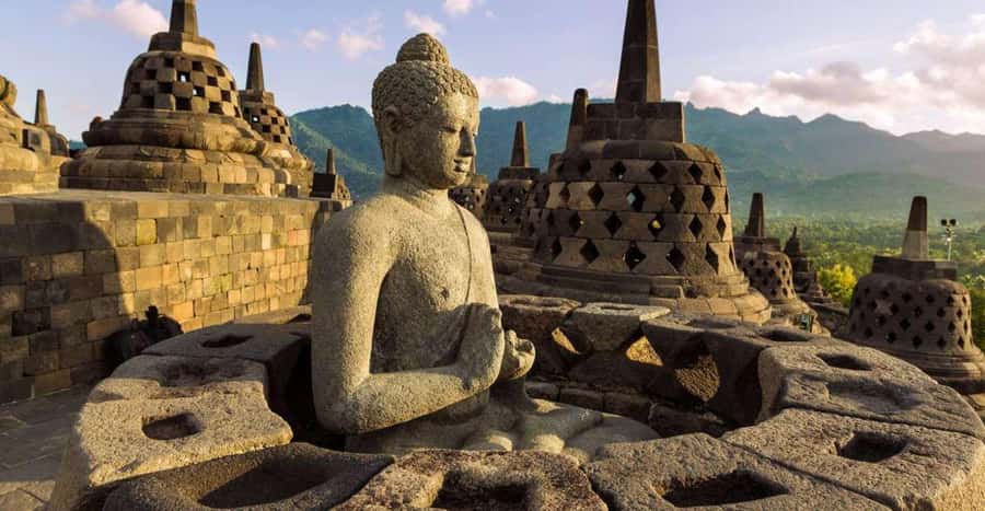 All-inclusive Borobudur Sunrise & Prambanan Temple Tour - Climbing Borobudur with a guide