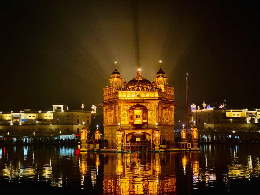 Amritsar Golden Temple- Night view walking tour - Key points to know before you book