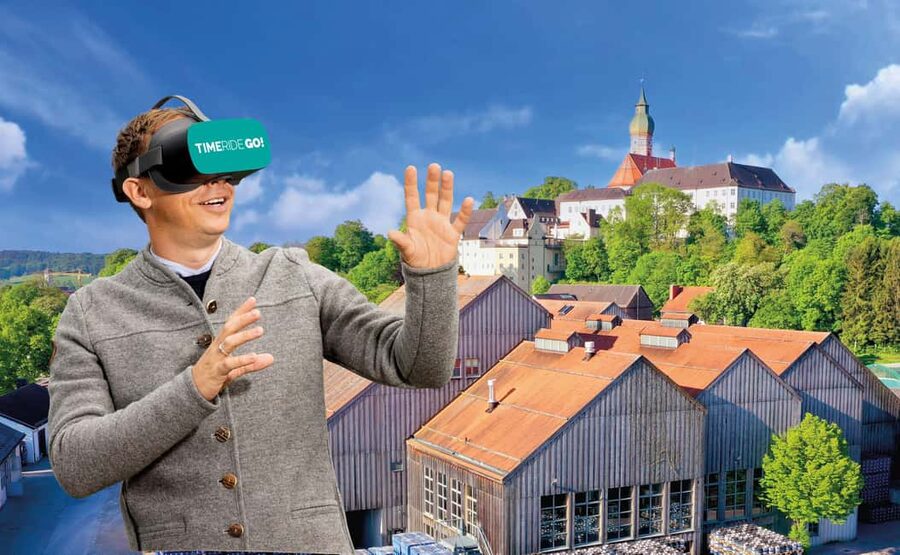 Andechs Abbey: Discover the medical history of the monastery - What the VR glasses add to the visit