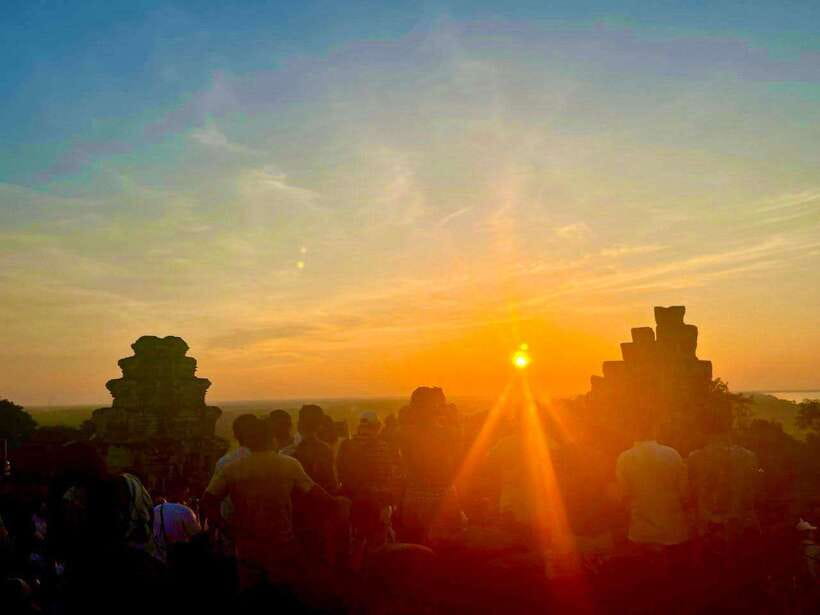 Angkor Wat, Angkor Thom, and Ta Prohm Day Trip with Sunset - Bayon and Baphuon: the most memorable stone faces
