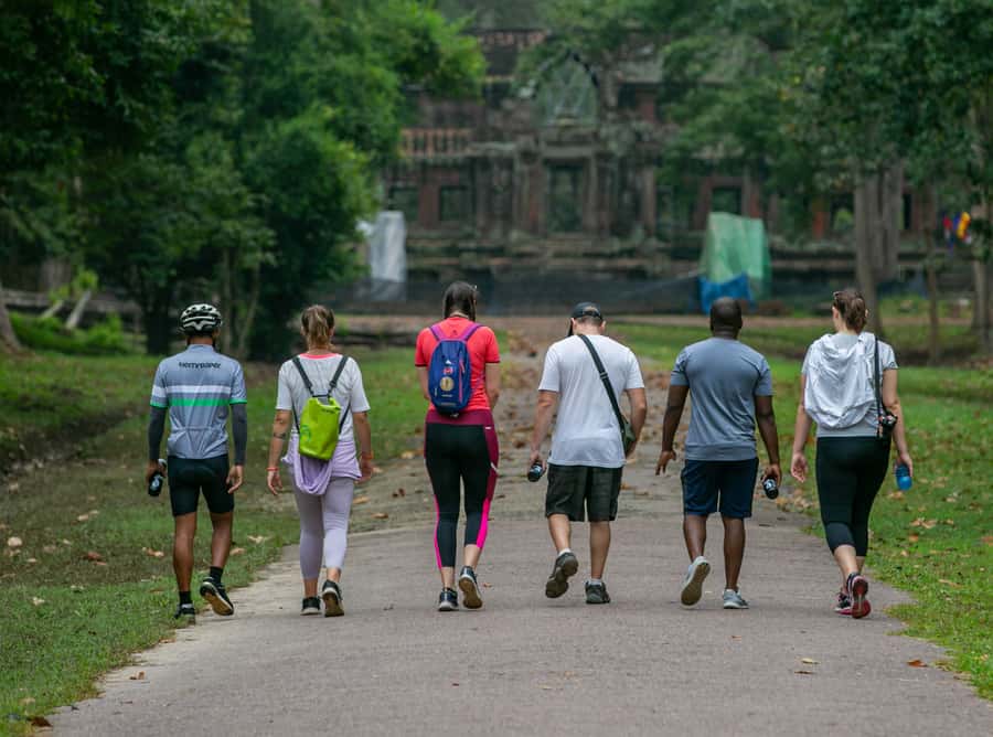 Angkor Wat: Guided Sunrise Bike Tour w/ Breakfast and Lunch - Ta Prohm, the Tomb Raider temple