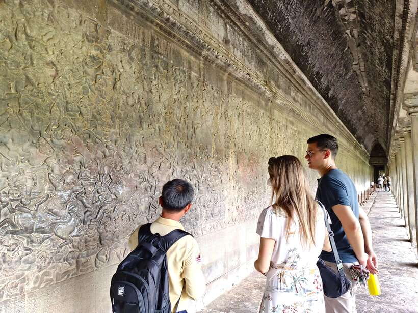 Angkor Wat: Highlights and Sunrise Guided Tour - Angkor Thom, the Victory Gate, and Bayon’s stone faces