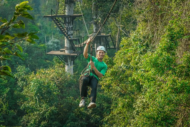 Angkor Wat Park Zip Line Adventure in Siem Reap - Guides, safety, and the first-time experience