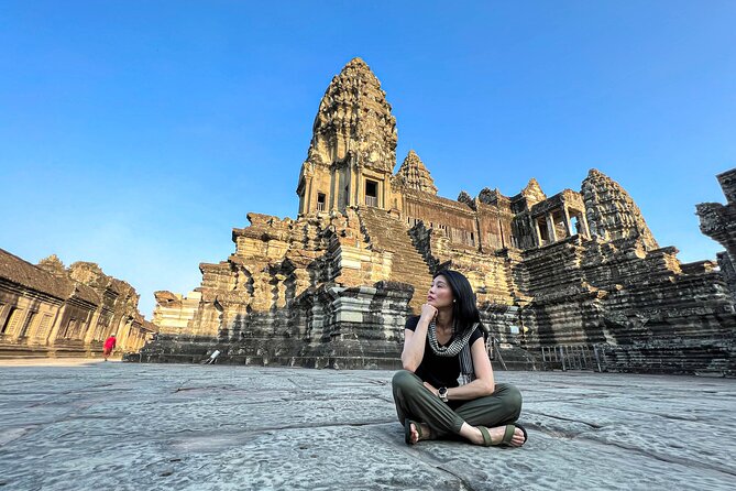 Angkor Wat Small Group Tour and Sunset with Lunch Included - Why this tour works for a first day at Angkor