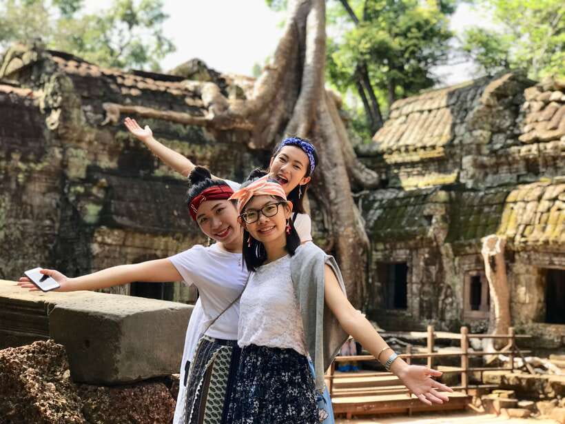 Angkor Wat Sunrise, Banteay Srei, Bayon & Ta Prohm Temple - Angkor Wat at sunrise