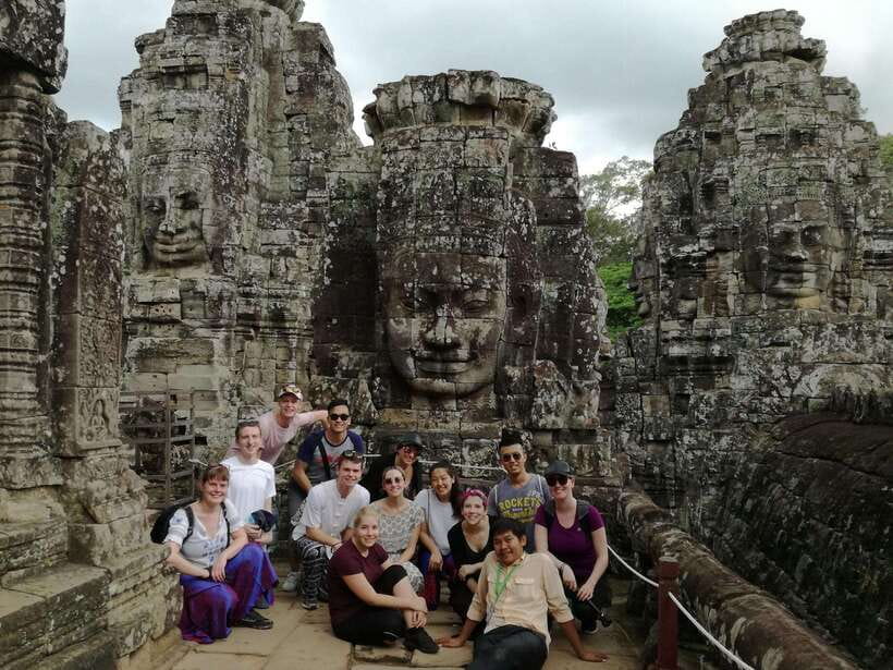 Angkor Wat Sunrise by Vintage Jeep – Private Tour - Ta Prohm before the heat builds
