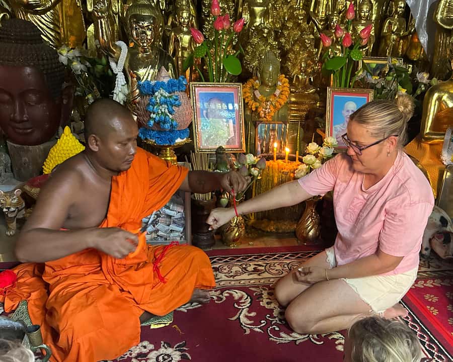 Angkor Wat & Temples: Private Spiritual Tour by Lady Tuk Tuk - Entering Angkor Thom through the South Gate