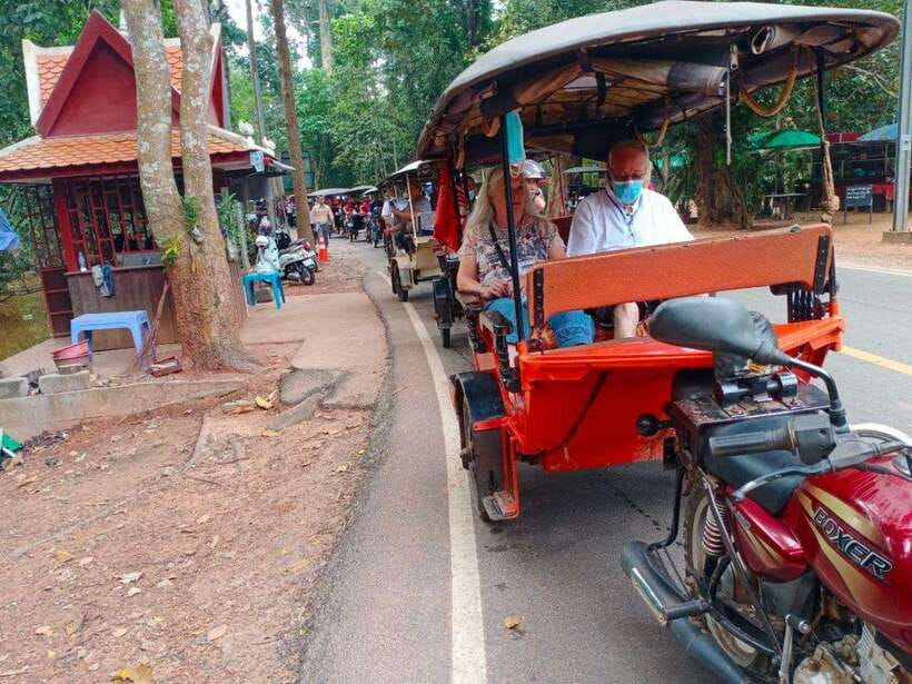 Angkor Wat Tour by Tuk-Tuk with English Speaking Driver - Angkor Thom and Bayon’s stone faces