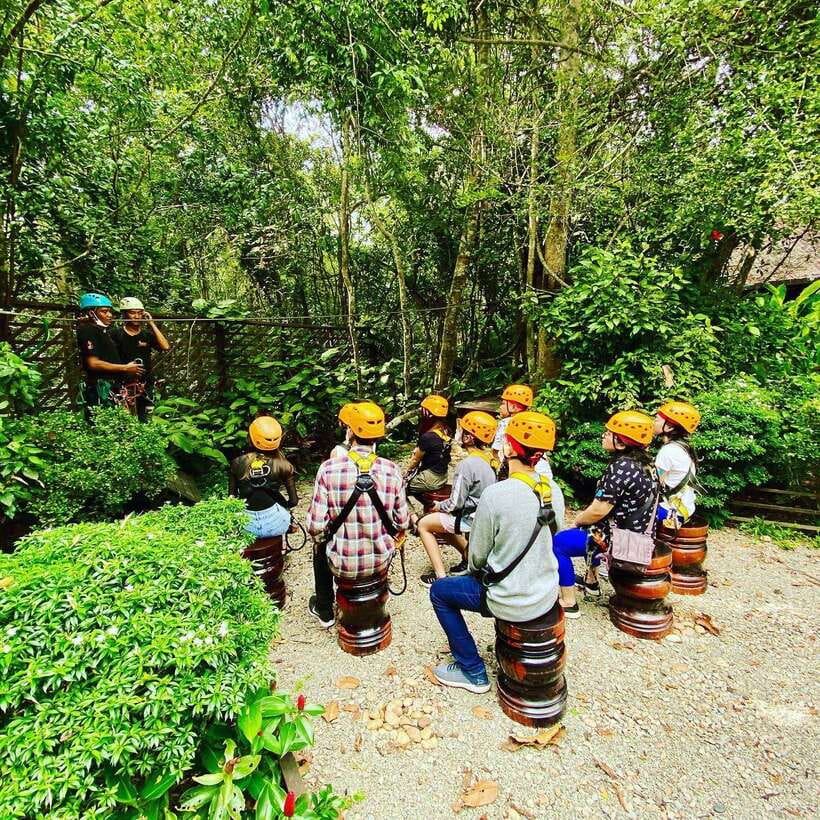 Angkor Zipline and Temple Tour with Sunset - Angkor Thom and Bayon’s stone faces