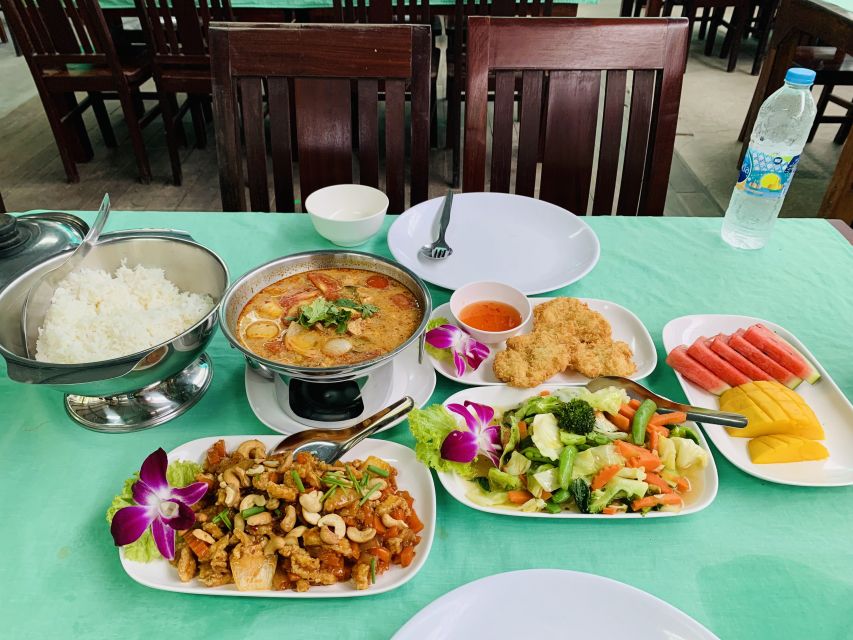 Ao Nang: Hot Spring, Emerald Pool & Tiger Cave Temple Tour - Hot Spring Waterfall: a warm start to the day