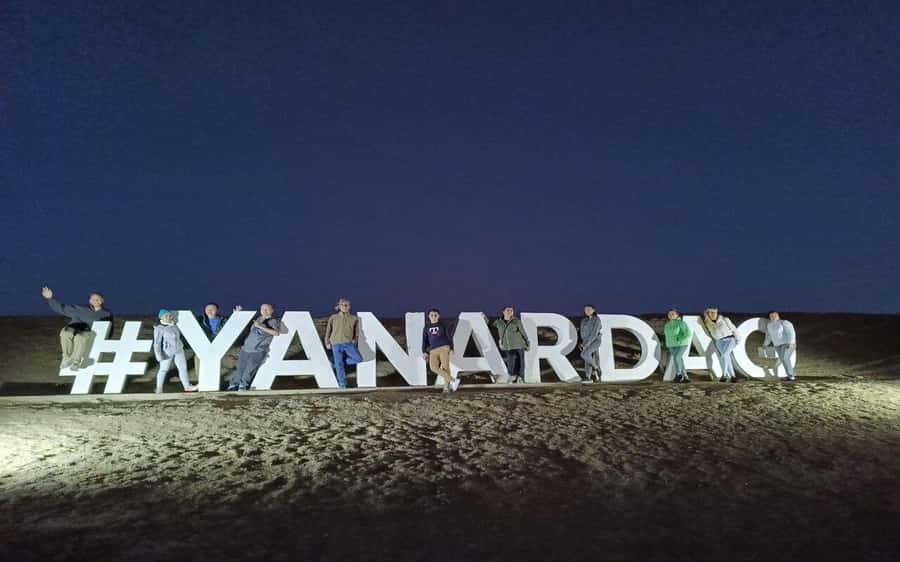 Ateshgah Fire temple and Burning mountain tour - Yanar Dag, where the ground burns
