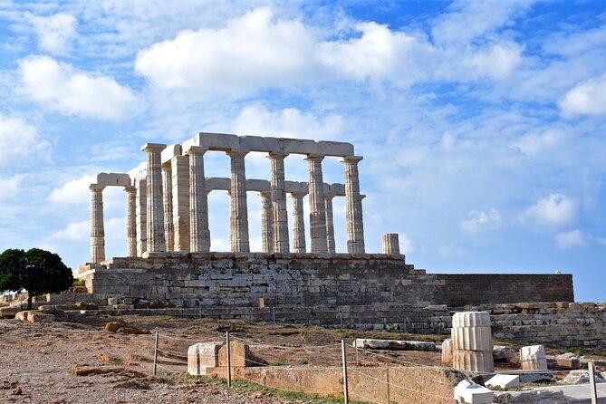 Athenian Riviera, Cape Sounion & Temple of Poseidon Tour - Kape Beach and the Aegean View