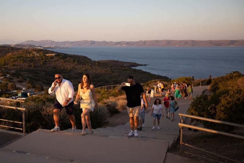 Athens: Cape Sounion & Temple of Poseidon Sunset Experience - Entering the Temple of Poseidon site
