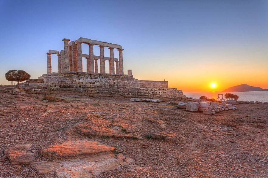 Athens: Cape Sounion &Temple of Poseidon Sunset Tour & Audio - A polished Mercedes or Tesla for a private group