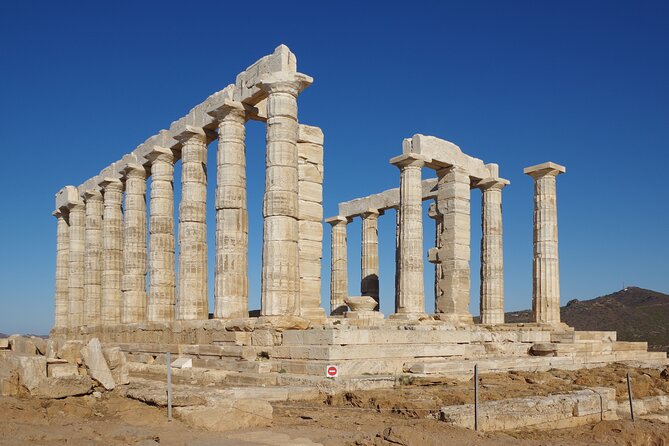 Athens: Half Day Trip To Cape Sounio/Poseidon Temple Semi Private - Vouliagmeni Lagoon and the coastal views
