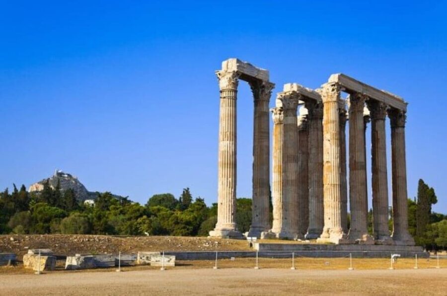 Athens: Temple of Olympian Zeus Entrance Ticket - Entering through a timed slot