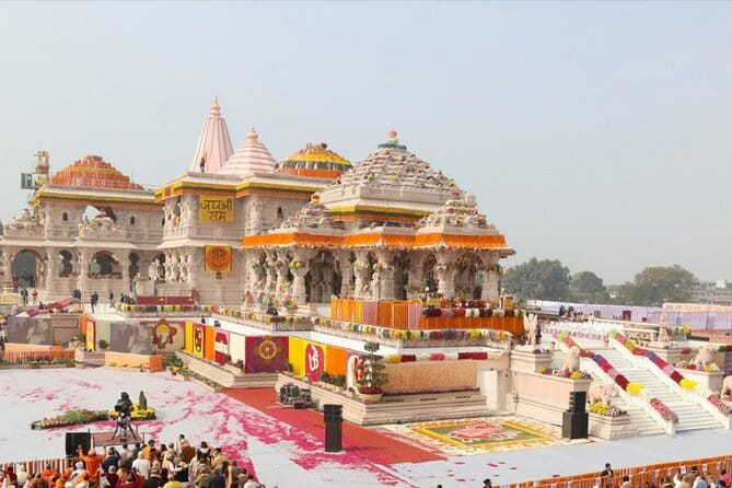 Ayodhya Private Tour & VIP Darshan -Special support for Seniors - Ram Ki Paidi beside the Saryu