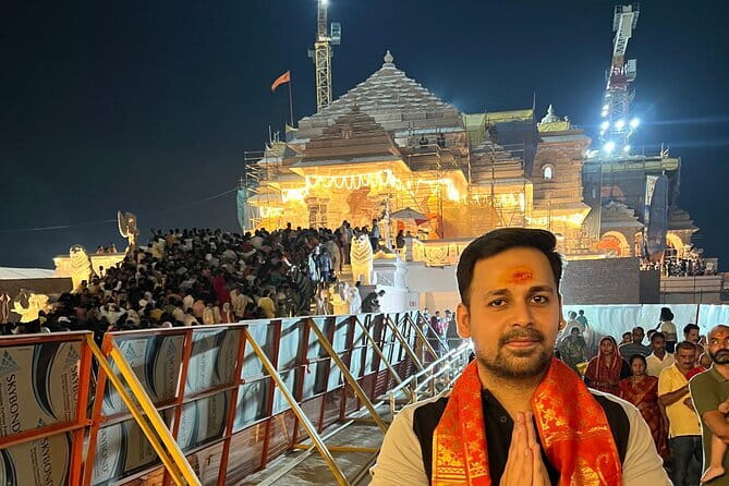 Ayodhya Private Tour & VIP Darshan -Special support for Seniors - Two hours at Shri Ram Janmabhoomi