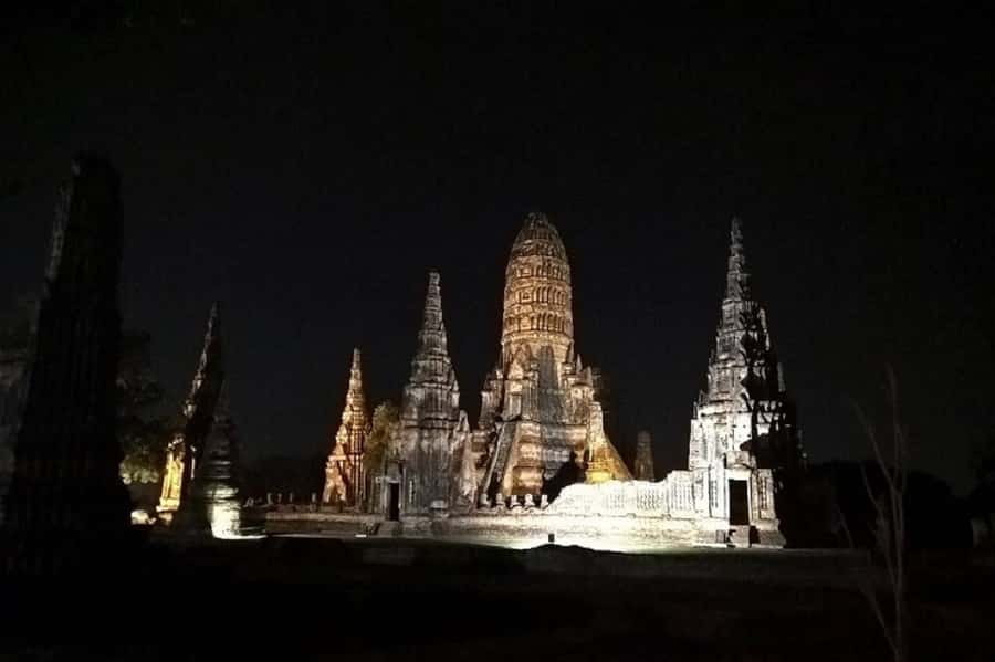 Ayutthaya Evening Tuk Tuk Temples Tour From Bangkok - From Bangkok hotels to Banglan Night Market