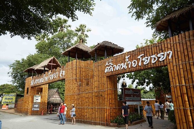 Ayutthaya Funky Frogy Tuk Tuk Experience With Famous Temple - Wat Yai Chai Mongkhon and the living temple