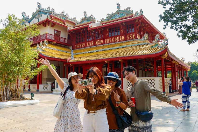 Ayutthaya One Day: Famous Temples & Bang Pa-In Palace Tour - Wat Yai Chai Mongkhon and its rows of Buddha images