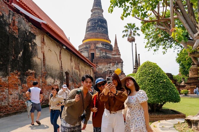 Ayutthaya Summer Palace and Temples Day Tour from Bangkok - Wat Chaiwatthanaram beside the river