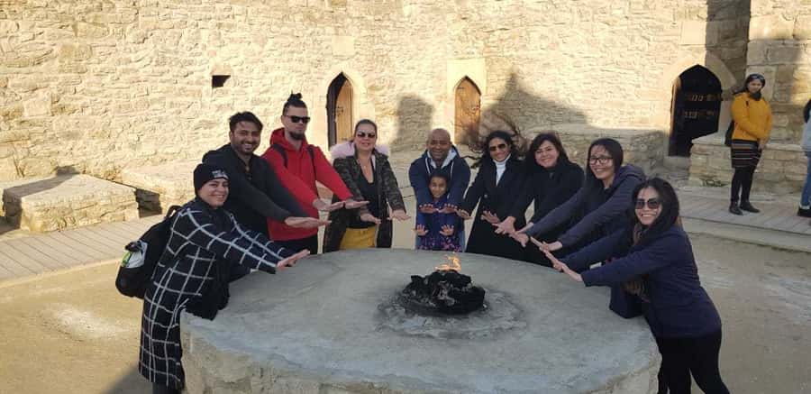 Baku: Gobustan, Volcanoes, Fire Temple and Yanardag Day Trip - Gobustan’s rocks and ancient drawings