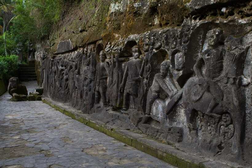 Bali: Archeology Museum, Gunung Kawi & Goa Gajah Temple Tour - Goa Gajah and the cave with the demon’s mouth