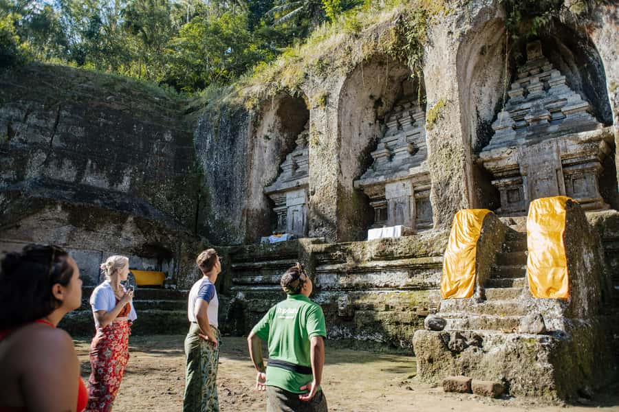 Bali: Hidden Canyon, Waterfall & Temples Small Group Tour - Tegenungan Waterfall after the canyon