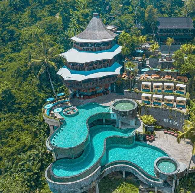 Bali: Kintamani Cafe, Waterfall, Temple and Cretya Ubud Tour - Ulu Petanu Waterfall for a change of pace