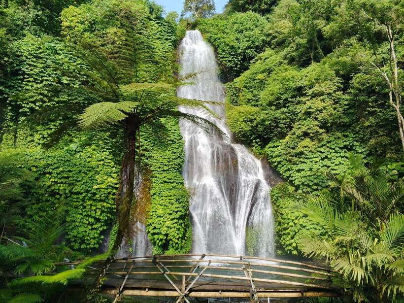 Bali: Lake Temple, Jatiluwih Rice Terrace & Waterfall Tour - Handara Gate and the reality behind the photograph