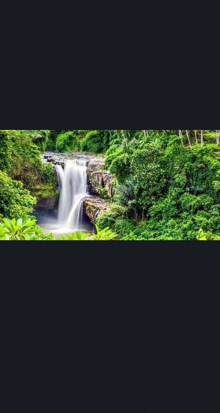 Bali: monkey forest, rice terrace, water temple, waterfall - Tegenungan Waterfall and the final hour