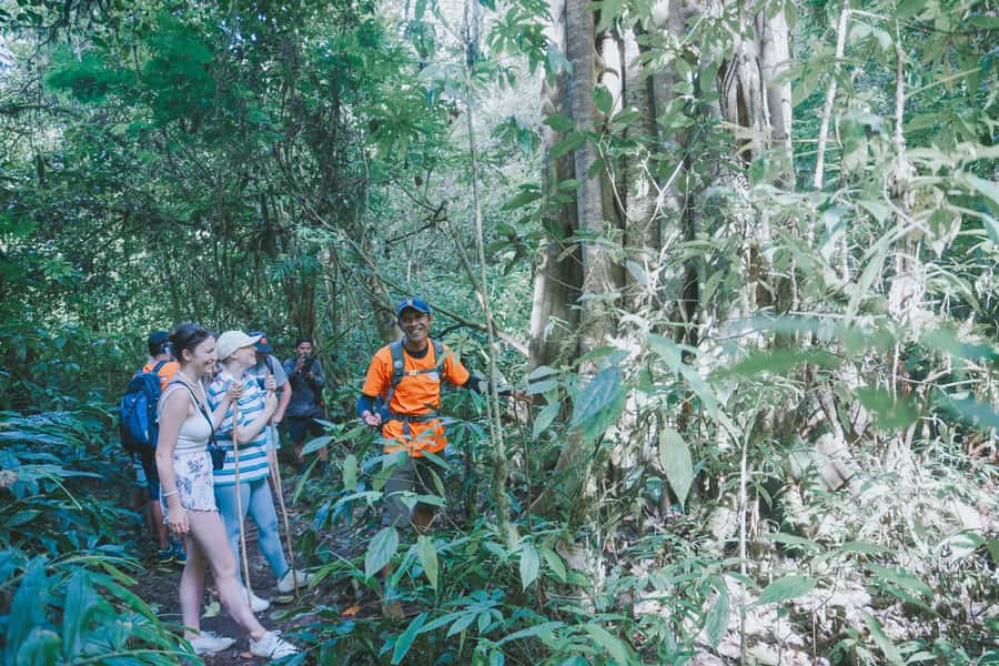 Bali: Munduk Waterfalls Trek, Twin Lakes and Temple Tour - Lunch is part of the cultural experience
