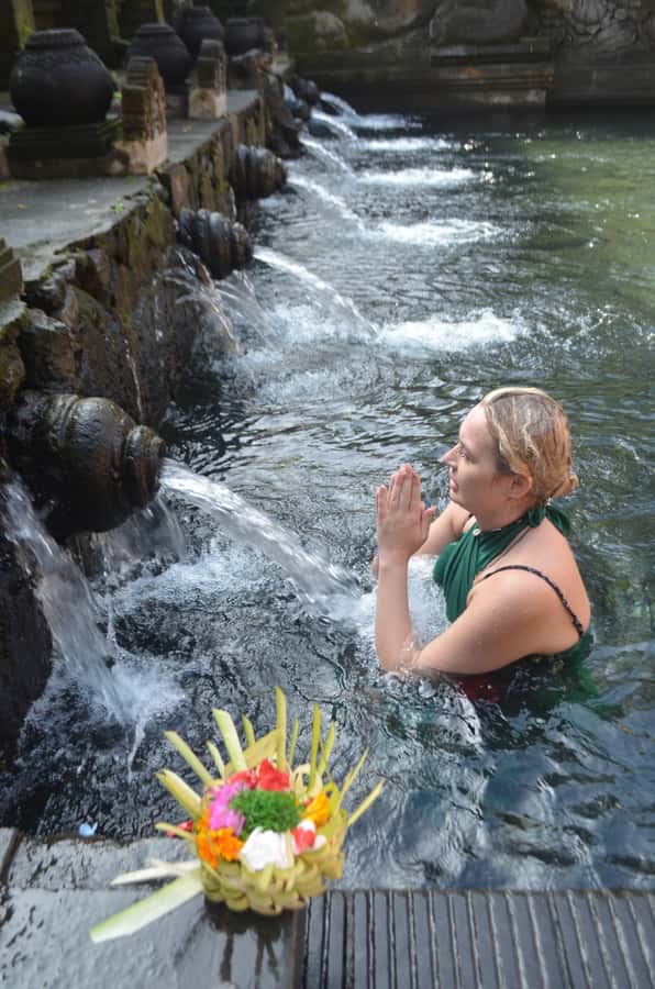 Bali: Purification at Tirta Empul Temple - The coffee plantation stop