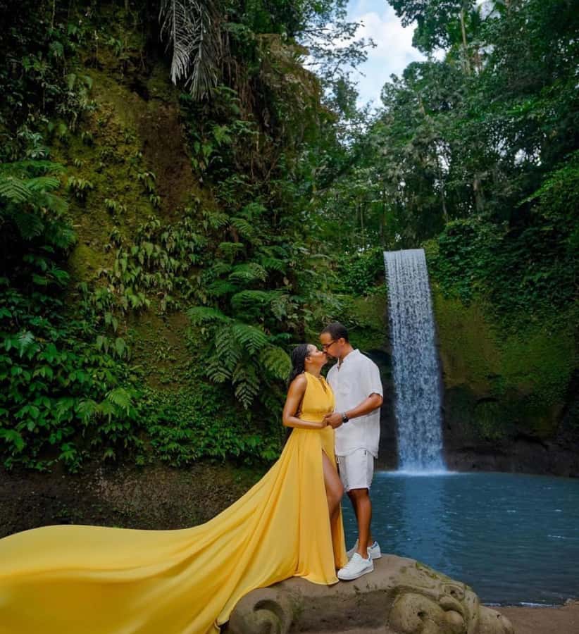 Bali Top's 3 Waterfalls - Temple And Rice Terrace - Kanto Lampo Waterfall: a close encounter with the water