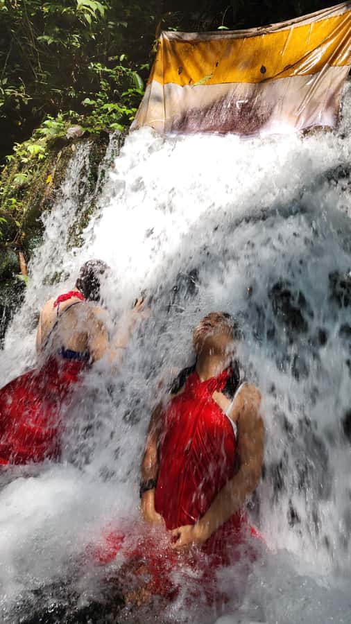 Balinese Purification at holy water temple with Local - What happens during the purification