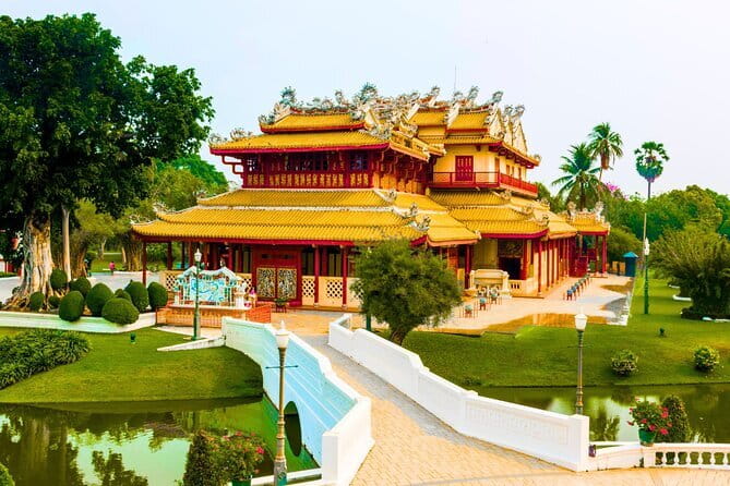 Bangkok Ayutthaya Temples and Boat Tour with Lunch - Bang Pa-In Palace brings a different mood