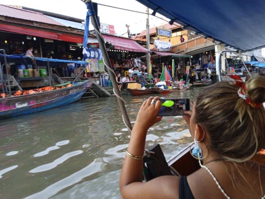 Bangkok: Dragon Temple, Roots Temple and Amphawa in spanish - How the seven-and-a-half-hour day works