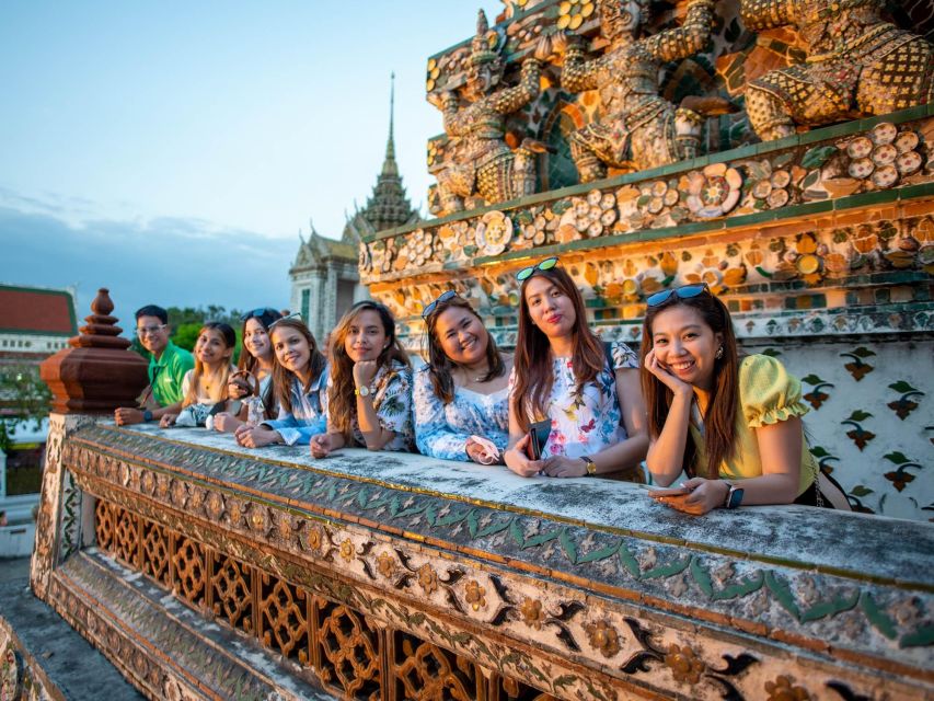 Bangkok: Grand Palace and Wat Arun Guided Walking Tour - Walking through the Grand Palace