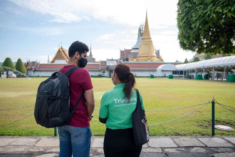 Bangkok: Grand Palace and Wat Phra Kaew Guided Walking Tour - The lower-impact side of the experience