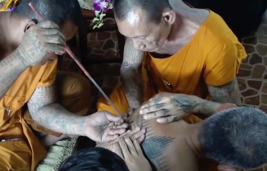 Bangkok: Hand-Poke Tattoo Guide at Wat Bang Phra & Blessing - Booking advice for a smoother visit