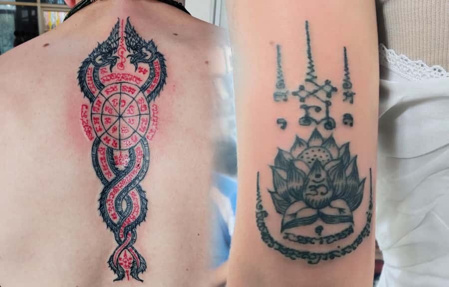 Bangkok: Hand Poked Thai Tattoo Guide at Wat Bang Phra - Leaving Bangkok with a private guide