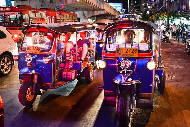Bangkok Night Lights: Temple & City Tour by Tuk Tuk (SHA Plus) - Starting at Saphan Taksin and Sathorn Pier
